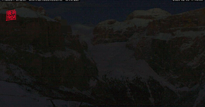 Webcam Campitello-Mazzin-Col Rodella - Canazei - Belvedere - Skiarea Belvedere