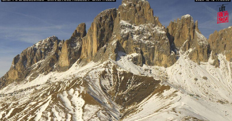 Webcam Campitello-Mazzin-Col Rodella - Campitello di Fassa - Col Rodella - Gruppo del Sassolungo