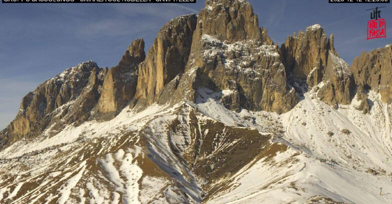 Webcam Campitello-Mazzin-Col Rodella - Campitello di Fassa - Col Rodella - Gruppo del Sassolungo