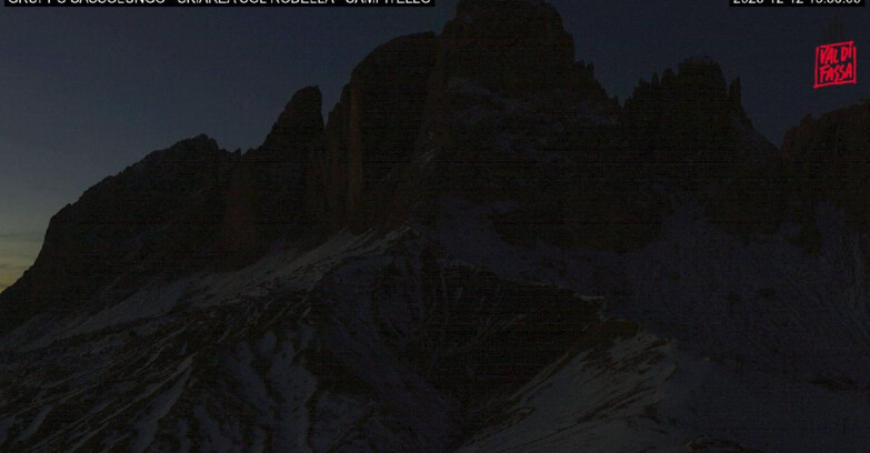 Webcam Campitello-Mazzin-Col Rodella - Campitello di Fassa - Col Rodella - Gruppo del Sassolungo