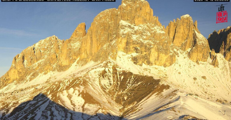 Webcam Campitello-Mazzin-Col Rodella - Campitello di Fassa - Col Rodella - Gruppo del Sassolungo
