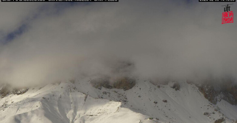 Webcam Campitello-Mazzin-Col Rodella - Campitello di Fassa - Col Rodella - Gruppo del Sassolungo