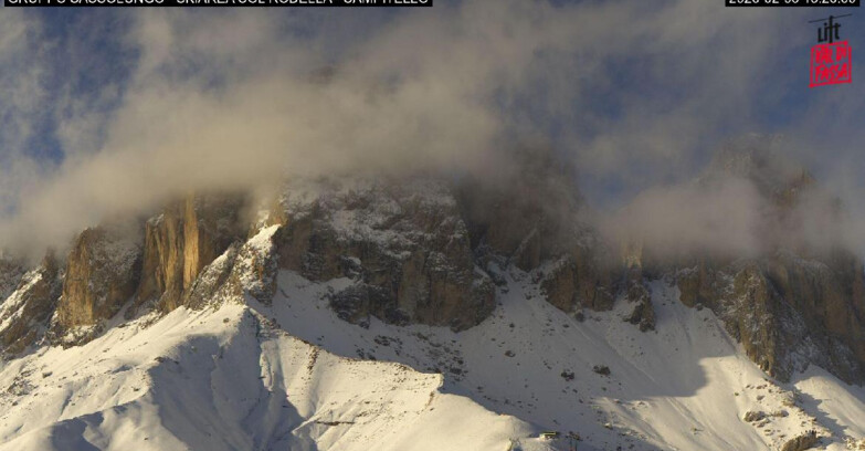 Webcam Campitello-Mazzin-Col Rodella - Campitello di Fassa - Col Rodella - Gruppo del Sassolungo