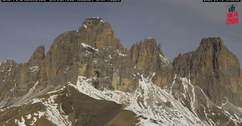 Webcam Campitello-Mazzin-Col Rodella - Campitello di Fassa - Col Rodella - Gruppo del Sassolungo