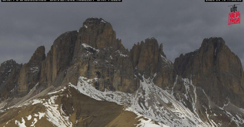 Webcam Campitello-Mazzin-Col Rodella - Campitello di Fassa - Col Rodella - Gruppo del Sassolungo