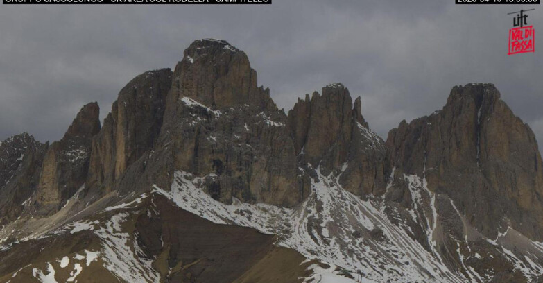 Webcam Campitello-Mazzin-Col Rodella - Campitello di Fassa - Col Rodella - Gruppo del Sassolungo