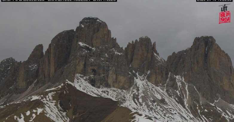 Webcam Campitello-Mazzin-Col Rodella - Campitello di Fassa - Col Rodella - Gruppo del Sassolungo