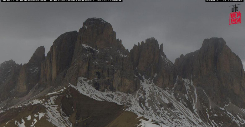 Webcam Campitello-Mazzin-Col Rodella - Campitello di Fassa - Col Rodella - Gruppo del Sassolungo