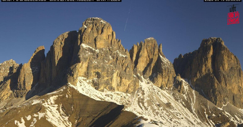 Webcam Campitello-Mazzin-Col Rodella - Campitello di Fassa - Col Rodella - Gruppo del Sassolungo