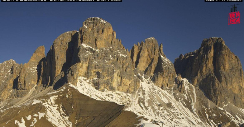 Webcam Campitello-Mazzin-Col Rodella - Campitello di Fassa - Col Rodella - Gruppo del Sassolungo