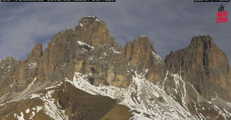 Webcam Campitello-Mazzin-Col Rodella - Campitello di Fassa - Col Rodella - Gruppo del Sassolungo
