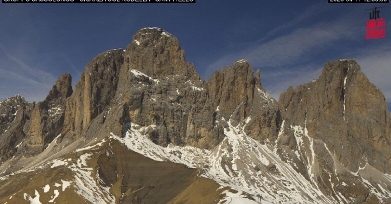 Webcam Campitello-Mazzin-Col Rodella - Campitello di Fassa - Col Rodella - Gruppo del Sassolungo