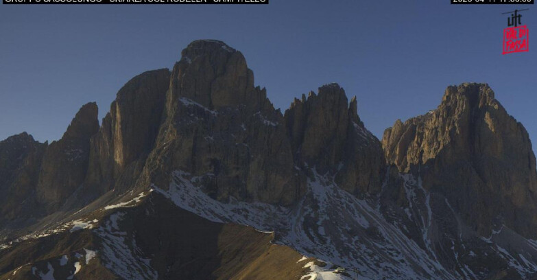 Webcam Campitello-Mazzin-Col Rodella - Campitello di Fassa - Col Rodella - Gruppo del Sassolungo