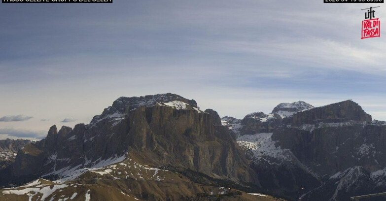 Webcam Campitello-Mazzin-Col Rodella - Canazei - Passo Pordoi - Sass Pordoi