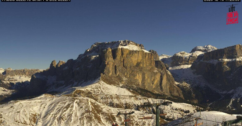 Webcam Campitello-Mazzin-Col Rodella - Campitello di Fassa - Canazei - Gruppo del Sella