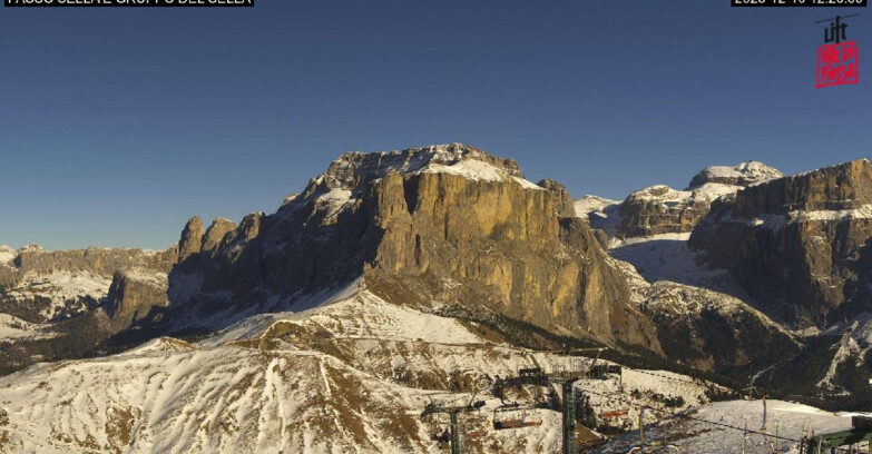 Webcam Campitello-Mazzin-Col Rodella - Campitello di Fassa - Canazei - Gruppo del Sella