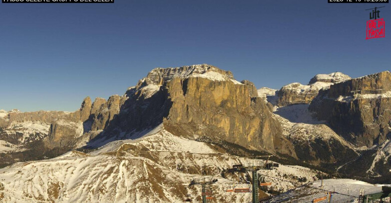 Webcam Campitello-Mazzin-Col Rodella - Campitello di Fassa - Canazei - Gruppo del Sella