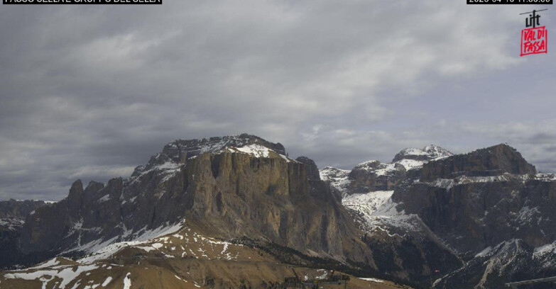 Webcam Campitello-Mazzin-Col Rodella - Campitello di Fassa - Canazei - Gruppo del Sella