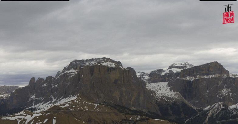 Webcam Campitello-Mazzin-Col Rodella - Campitello di Fassa - Canazei - Gruppo del Sella
