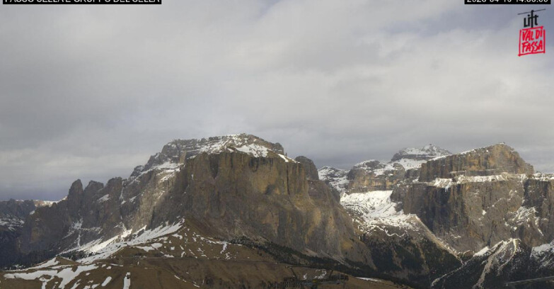 Webcam Campitello-Mazzin-Col Rodella - Campitello di Fassa - Canazei - Gruppo del Sella