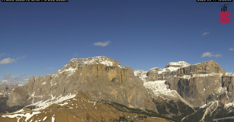 Webcam Campitello-Mazzin-Col Rodella  - Campitello di Fassa - Canazei - Gruppo del Sella