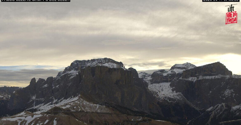 Webcam Кампителло-Маццин-Кол-Роделла  - Campitello di Fassa - Canazei - Gruppo del Sella