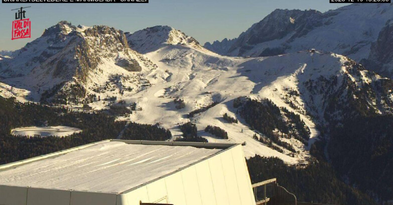 Webcam Campitello-Mazzin-Col Rodella - Canazei - Marmolada