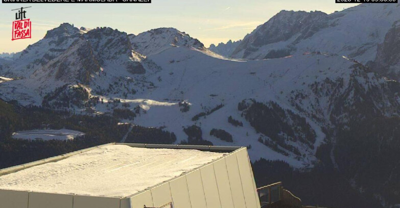 Webcam Campitello-Mazzin-Col Rodella - Canazei - Marmolada