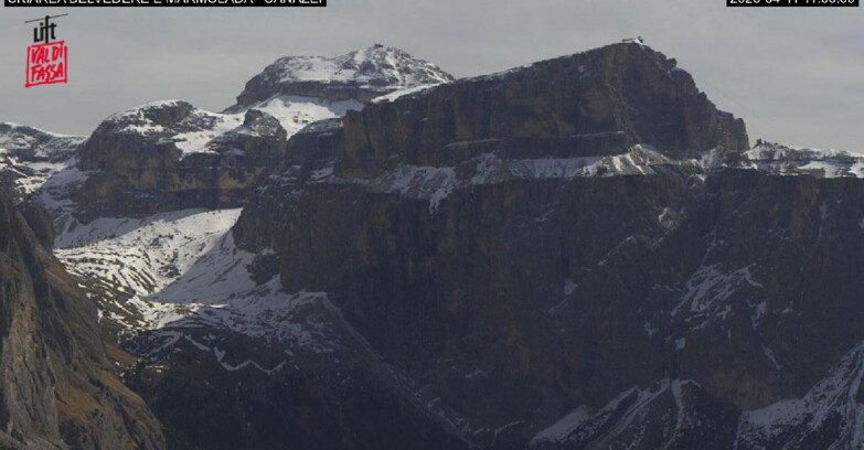 Webcam Campitello-Mazzin-Col Rodella  - Canazei - Marmolada