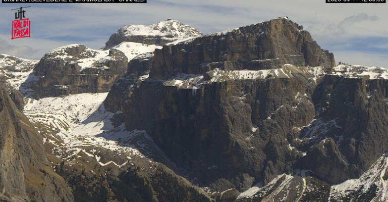 Webcam Campitello-Mazzin-Col Rodella  - Canazei - Marmolada