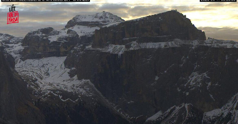 Webcam Campitello-Mazzin-Col Rodella - Canazei - Marmolada