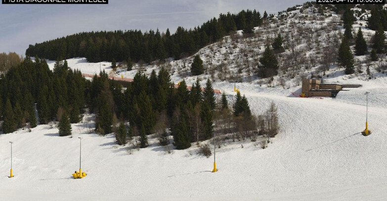 Webcam Монте-Бондоне  - Bondone Diagonale Montesel