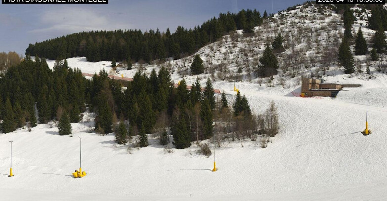 Webcam Монте-Бондоне  - Bondone Diagonale Montesel