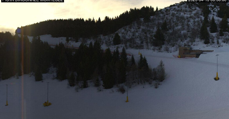 Webcam Монте-Бондоне  - Bondone Diagonale Montesel