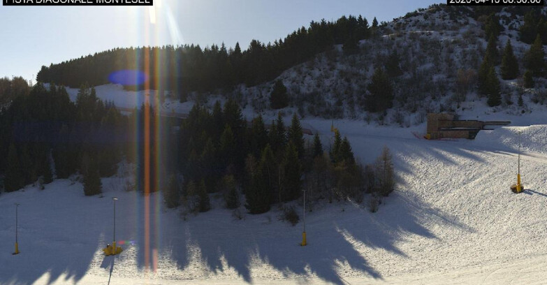 Webcam Монте-Бондоне  - Bondone Diagonale Montesel