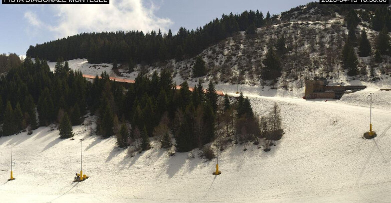 Webcam Monte Bondone - Bondone Diagonale Montesel