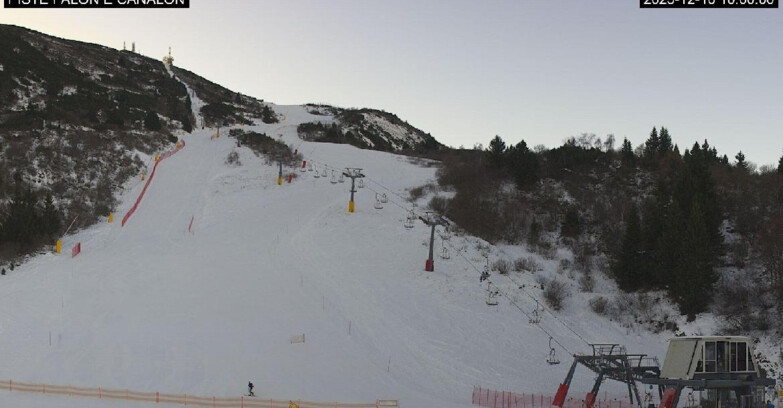 Webcam Monte Bondone - Bondone Palon e Canalon