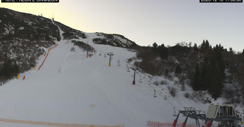 Webcam Monte Bondone - Bondone Palon e Canalon