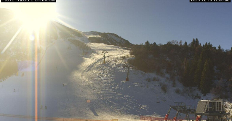 Webcam Monte Bondone - Bondone Palon e Canalon