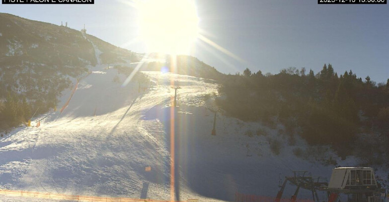 Webcam Monte Bondone - Bondone Palon e Canalon