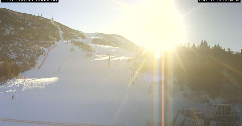 Webcam Monte Bondone - Bondone Palon e Canalon