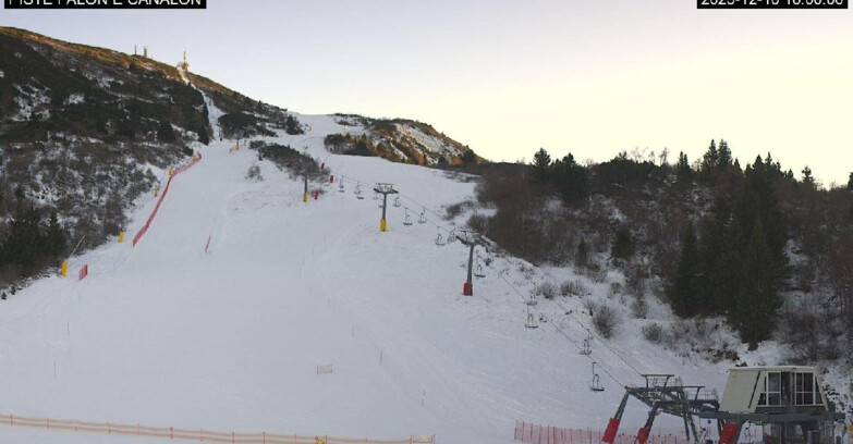 Webcam Monte Bondone - Bondone Palon e Canalon