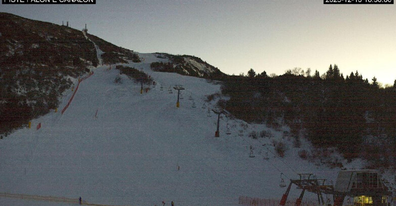 Webcam Monte Bondone - Bondone Palon e Canalon