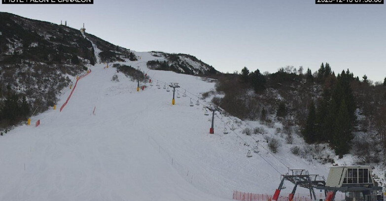 Webcam Monte Bondone - Bondone Palon e Canalon