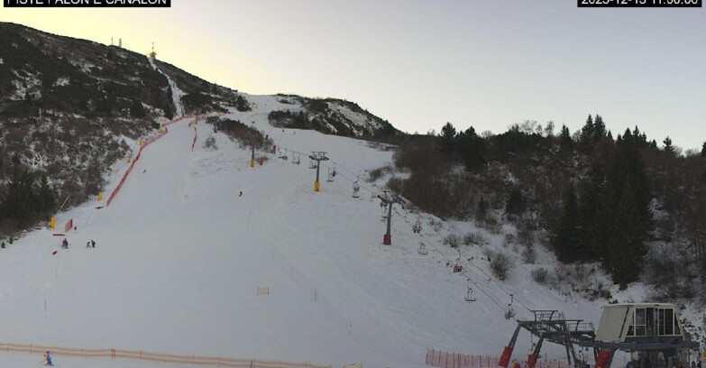 Webcam Monte Bondone - Bondone Palon e Canalon