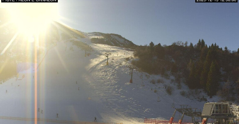 Webcam Monte Bondone - Bondone Palon e Canalon