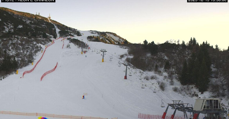 Webcam Monte Bondone - Bondone Palon e Canalon