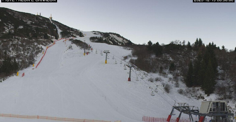 Webcam Monte Bondone - Bondone Palon e Canalon