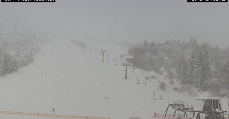 Webcam Monte Bondone - Bondone Palon e Canalon