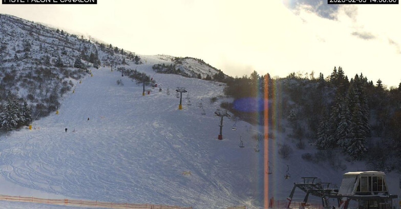 Webcam Monte Bondone - Bondone Palon e Canalon